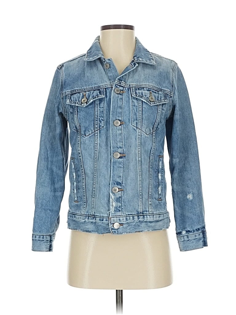 Pre-owned Lucky Brand Denim Jacket In Blue