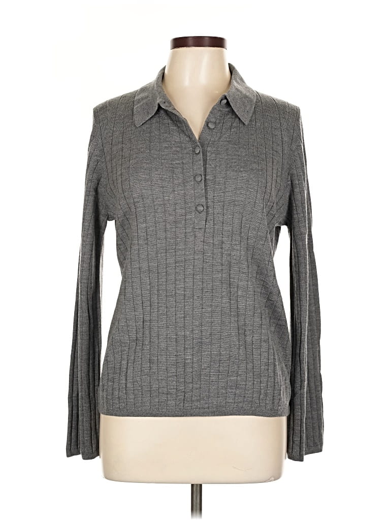 BR STANDARD Pre-owned Wool Sweater In Gray