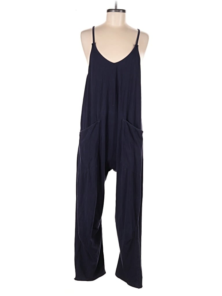 Pre-owned Trendy Queen Jumpsuit In Blue