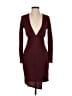 Lulus Burgundy Cocktail Dress Size S - photo 1