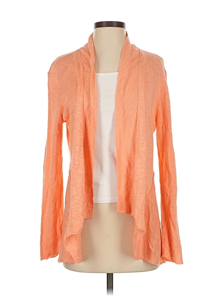 EILEEN FISHER Pre-owned Cardigan Sweater In Orange