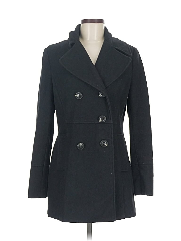 Pre-owned Nine West Coat In Black