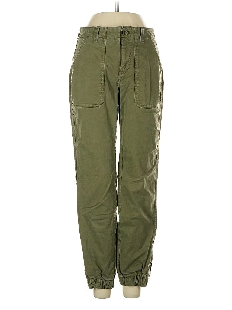 Pre-owned Banana Republic Cargo Pants In Green