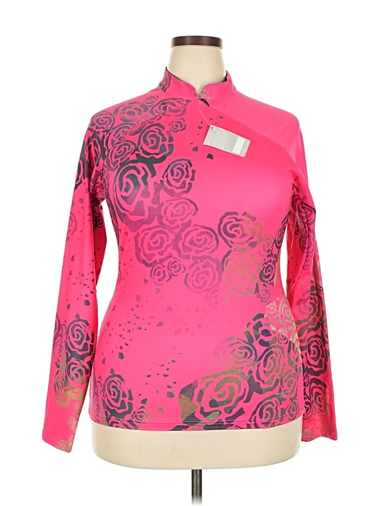 Pre-owned Terry Pullover Sweater In Pink