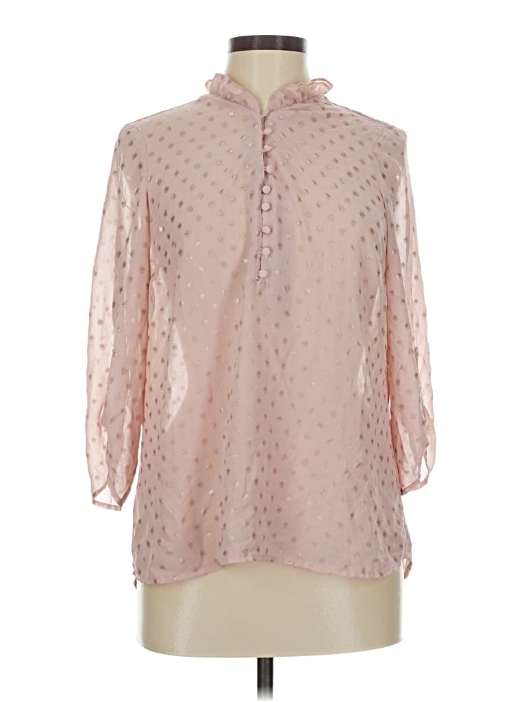 Pre-owned Sara Michelle 3/4 Sleeve T-shirt In Pink