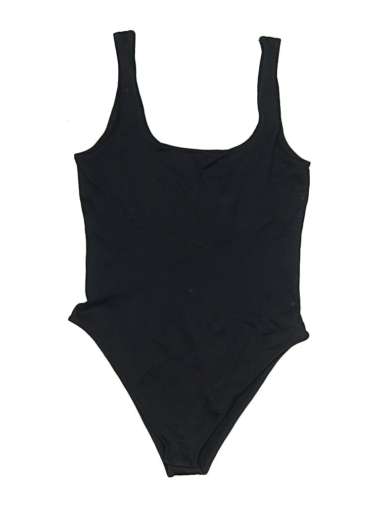 Pre-owned Oqq Bodysuit In Black