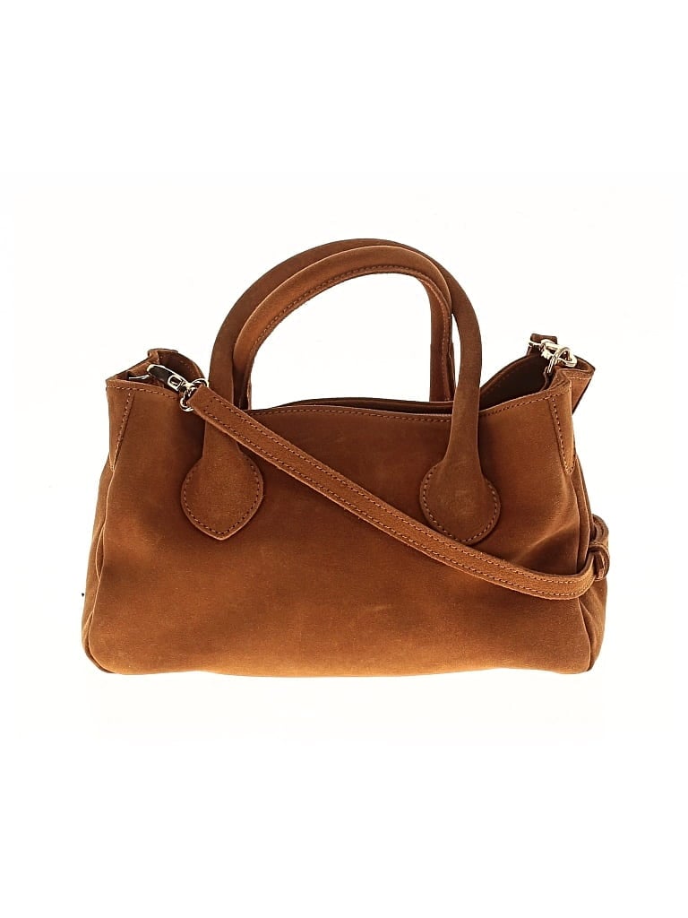 Pre-owned Mark And Graham Leather Satchel In Brown