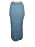 Rails Chevron-herringbone Blue Casual Skirt Size M - photo 2