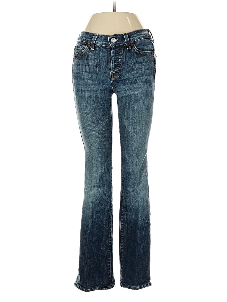 Pre-owned 7 For All Mankind Jeans In Blue