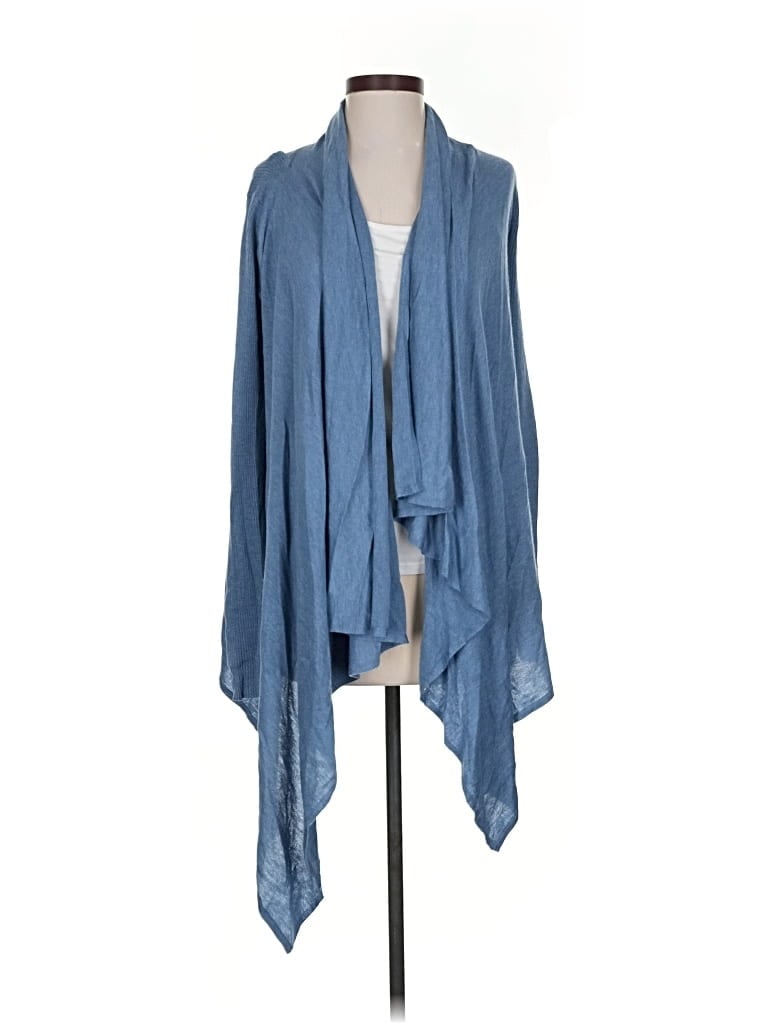 Pre-owned Lululemon Athletica Cardigan Sweater In Blue