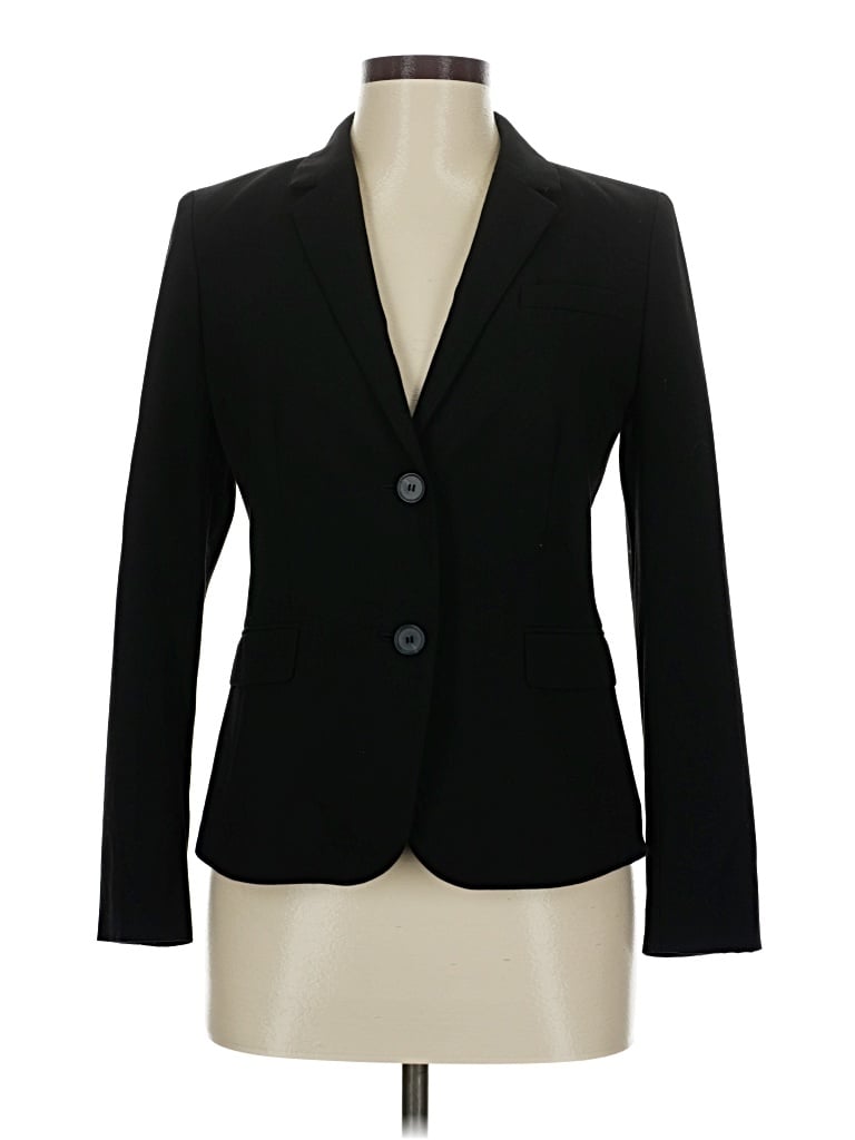 Pre-owned Ann Taylor Blazer Jacket In Black