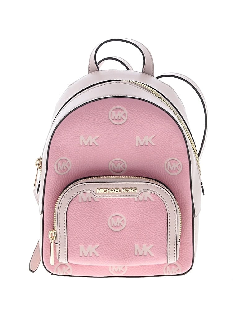 Pre-owned Michael Michael Kors Backpack In Pink