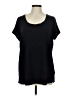 Athleta Black Blue Short Sleeve T-Shirt Size M - photo 1