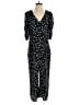 Zara Stars Black Green Jumpsuit Size L - photo 1