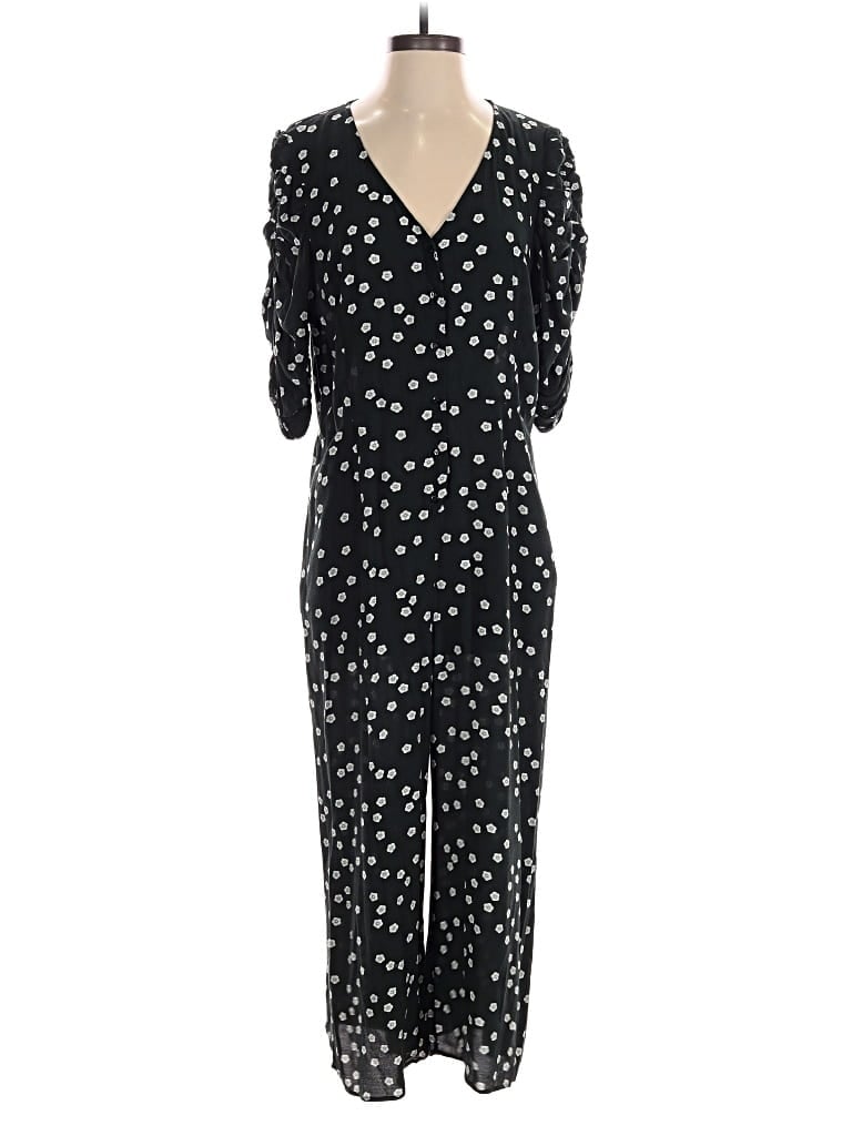 Pre-owned Zara Jumpsuit In Green