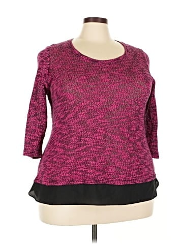 NY Collection Pullover Sweater (view 1)