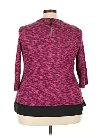 NY Collection Pullover Sweater (view 2)