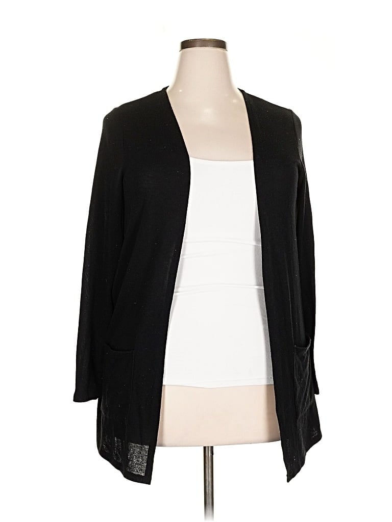 Pre-owned Torrid Cardigan Sweater In Black