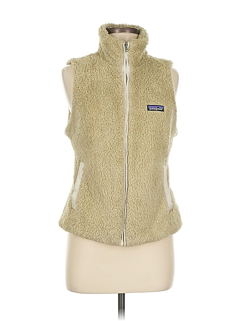 Pre-owned Patagonia Vest In Gold