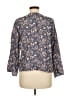 Splendid Blue 3/4 Sleeve Blouse Size M - photo 2