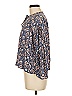 Splendid Blue 3/4 Sleeve Blouse Size M - photo 5