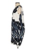 Halston Heritage 100% Polyester Graphic Blue Casual Dress Size 2 - photo 5
