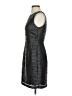 BB Dakota 100% Polyester Metallic Black Cocktail Dress Size 4 - photo 5
