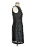 BB Dakota 100% Polyester Metallic Black Cocktail Dress Size 4 - photo 4