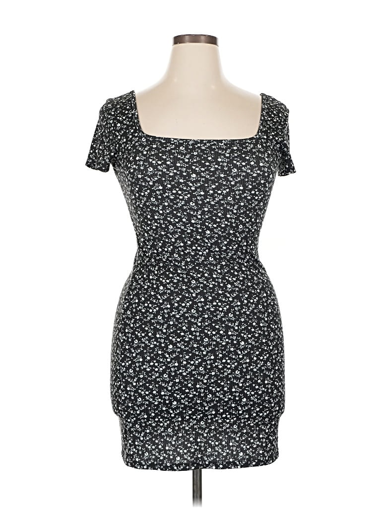 Pre-owned See You Monday Casual Dress In Black