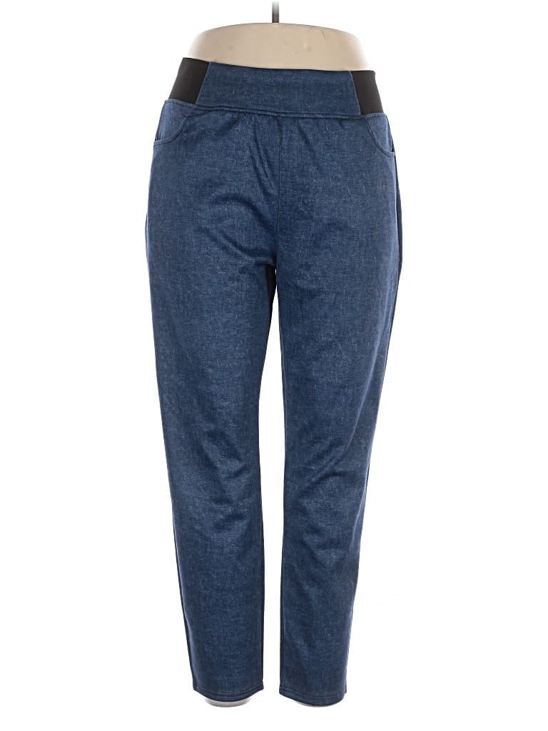 Just Fashion Now Casual Pants In Blue