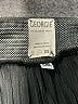 Georgie Metallic Gray Casual Skirt One size - photo 4