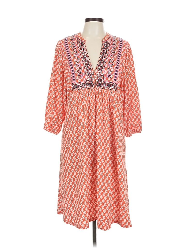 Pre-owned Boden Casual Dress In Orange