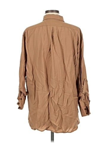 Banana Republic Factory Store Long Sleeve Button-Down Shirt (view 2)