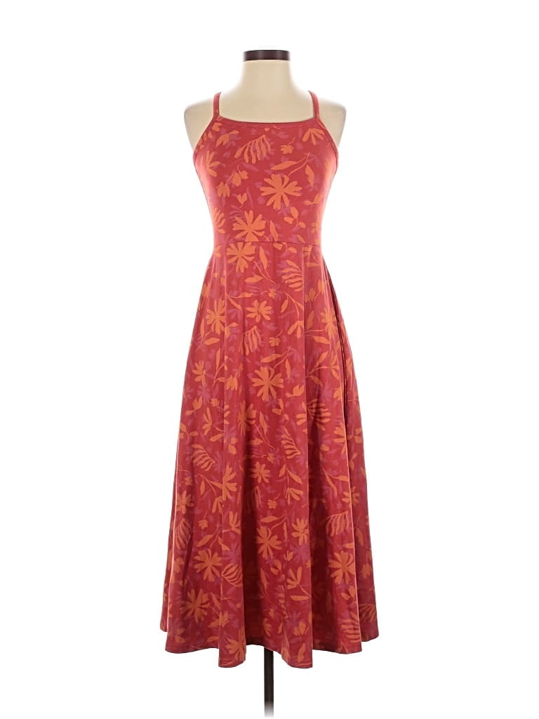 Pre-owned Pact Cocktail Dress In Burgundy