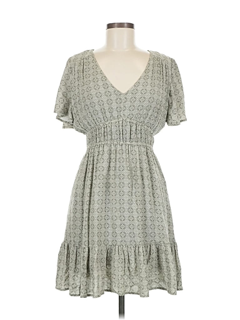 Pre-owned Rewind Casual Dress In Gray