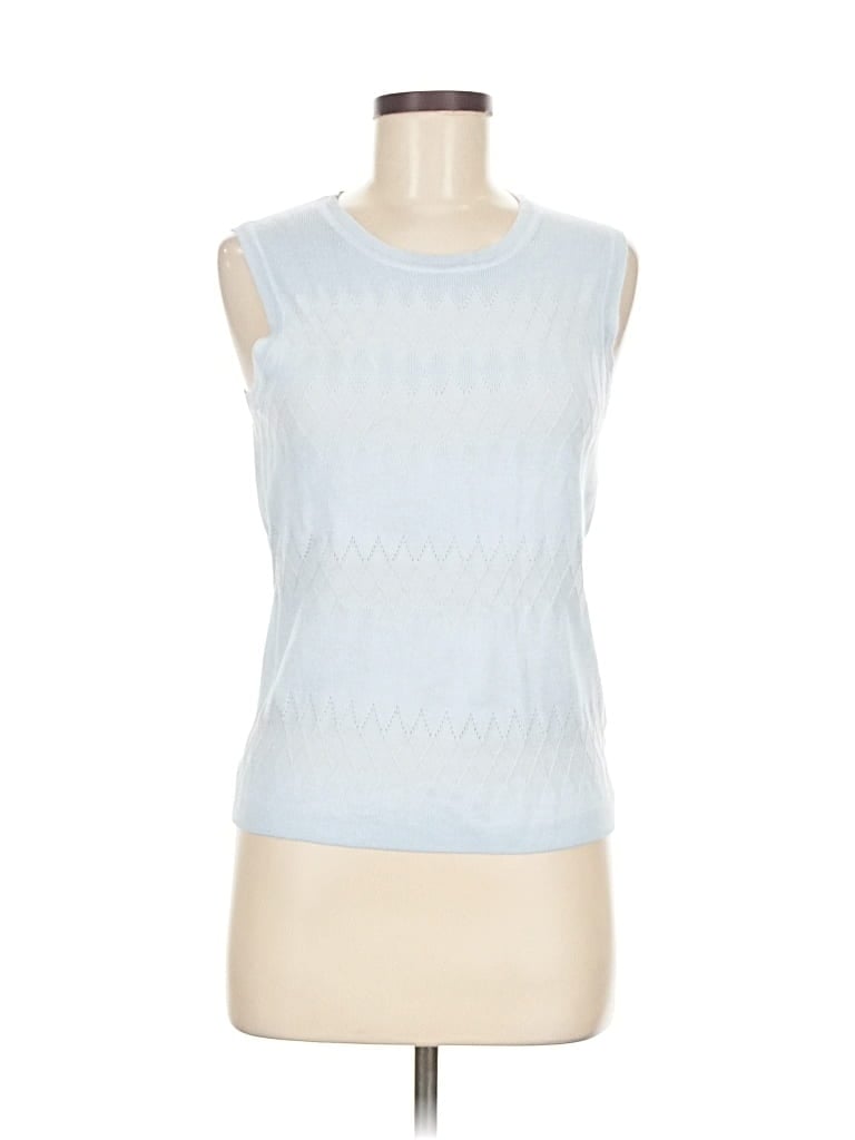 Brooks Brothers Sleeveless T-shirt In Blue
