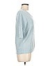 Ella Moss Blue 3/4 Sleeve Top Size M - photo 4