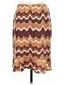 BCBGMAXAZRIA Chevron-herringbone Brown Casual Skirt Size M - photo 2