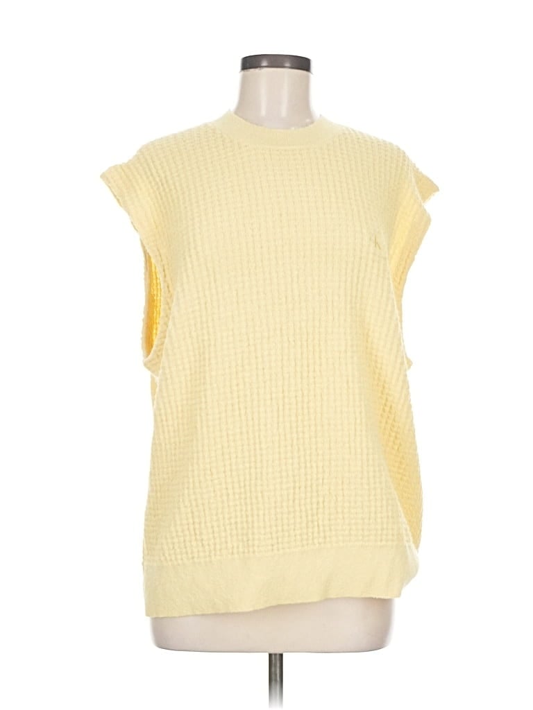 Pre-owned Calvin Klein Jeans Est.1978 Calvin Klein Jeans Sleeveless Top In Yellow