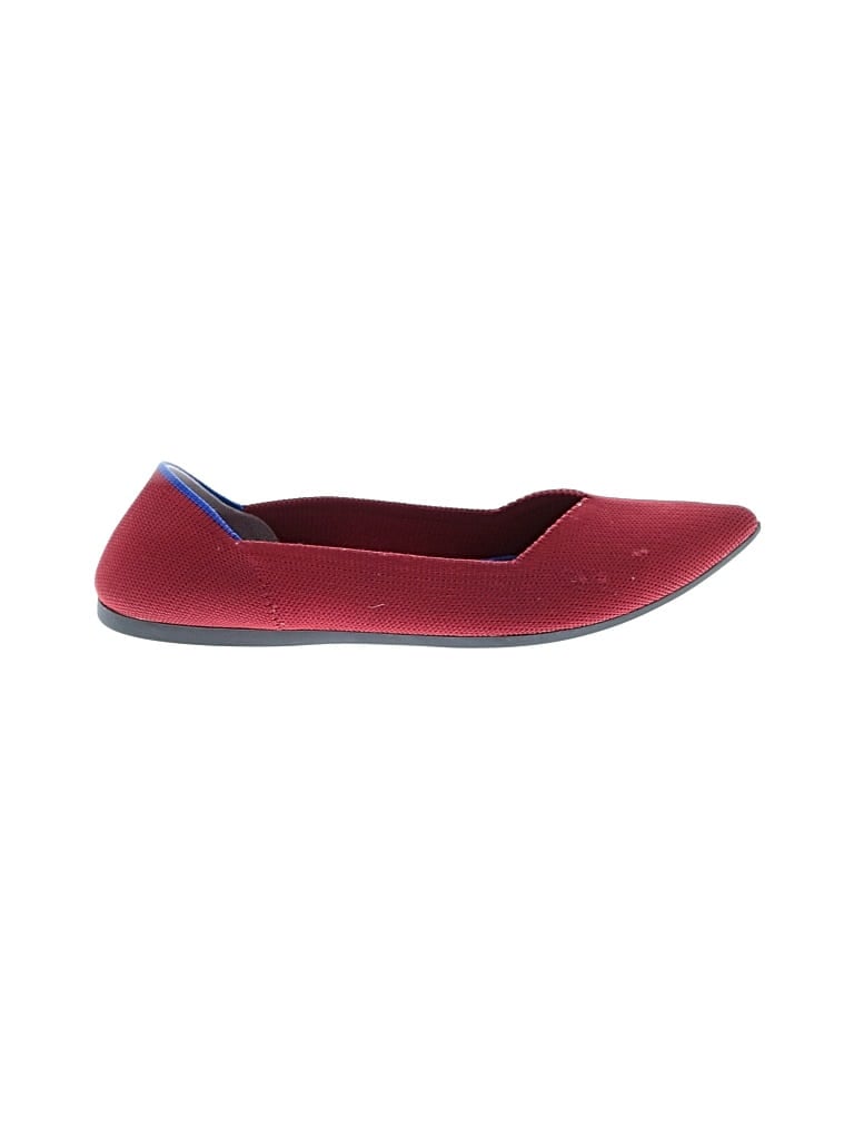 Pre-owned Rothys Flats In Red