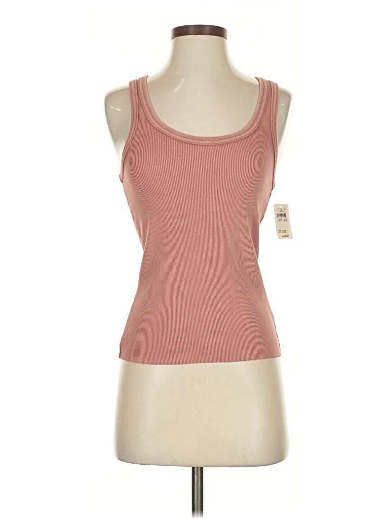 Aerie Tank Top Pink Strapless Neckline Tops In Pink
