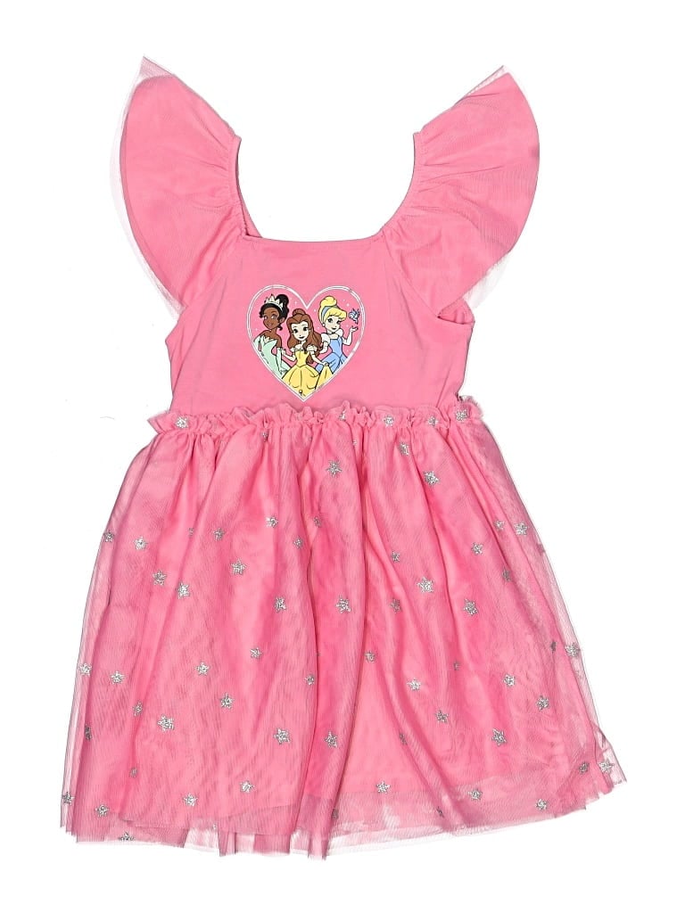 Pre-owned Disney Princess Kids' Dress In Pink