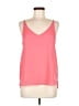 Stella Luce 100% Polyester Pink Sleeveless Top Size M - photo 1
