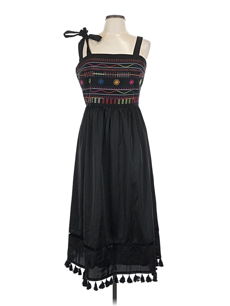 Pre-owned Sam Edelman Casual Dress In Black