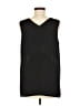 Pleione 100% Polyester Black Sleeveless Blouse Size M - photo 2