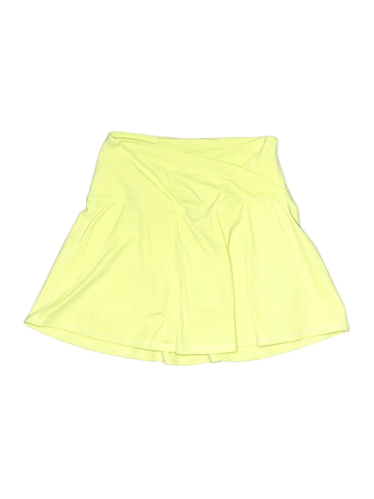Pre-owned 90 Degree By Reflex Casual Skirt In Yellow
