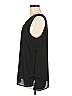 Pleione 100% Polyester Black Sleeveless Blouse Size M - photo 5