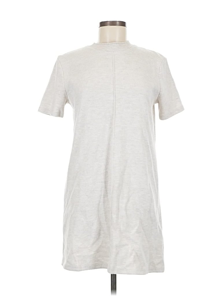 Pre-owned Zara Casual Dress In Gray