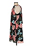 CeCe 100% Polyester Floral Black Casual Dress Size S - photo 5