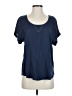 Splendid 100% Rayon Blue Short Sleeve Top Size XS - photo 1